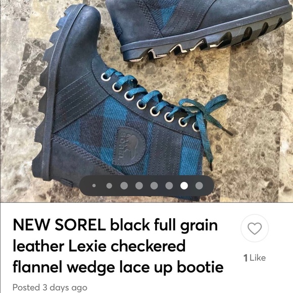 Sorel ankle lace up waterproof snow proof boots. SOLD!! - Picture 9 of 9